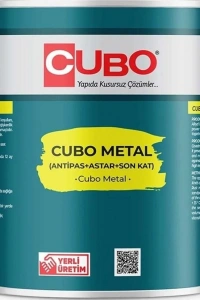 Cubo Metal Pas Boyası Siyah 0,75 Litre