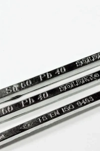 Çubuk Lehim 60-40, 1 kg, Sn:60 / Pb:40