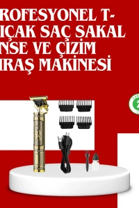 Daling Profesyonel Tıraş Makinesi Islak ve Kuru Kullanım