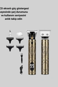 Daling Profesyonel Tıraş Makinesi Islak ve Kuru Kullanım