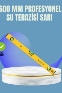 Dayanıklı Plastik Gövdeli 600 mm Su Terazisi