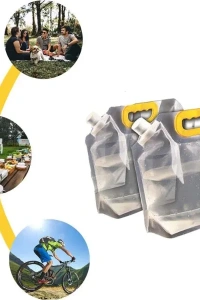 Dayanıklı Plastik İçecek Çantası 1 Litre