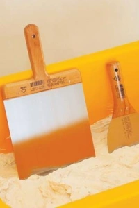 Dekor 001 Macun Ispatulası 6 cm Ahaşap Saplı