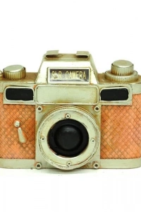 Dekoratif El Yapımı Fotoğraf Makinesi