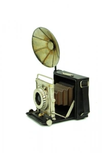 Dekoratif El Yapımı Fotoğraf Makinesi