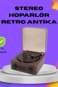 Dekoratif Gece Işıklı Bluetooth Hoparlör – Saatli Tasarım