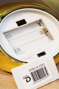 Dekoratif Gold Pilli Mum Lamba