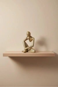 DEKORATİF İNSAN FİGÜRÜ SARI