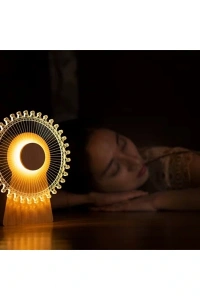 Dekoratif Işıklı Yel Değirmeni