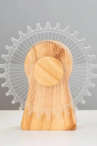 Dekoratif Işıklı Yel Değirmeni