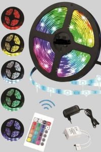 Dekoratif Kumandalı Şerit LED 5 Metre