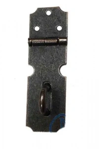 Dekoratif Kutu, Sandık Askısı - 18x60mm, Oksit, 1 Adet