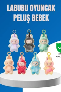 Dekoratif Labubu Karakter Figürü – Kaliteli Peluş Malzeme