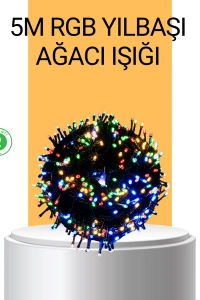 Dekoratif LED Çelenk Işık 8 Farklı Aydınlatma Modu