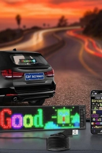 Dekoratif LED Yazı Paneli RGB Animasyonlu Uzaktan Kumandalı Ekran