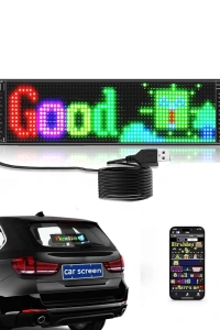 Dekoratif LED Yazı Paneli RGB Animasyonlu Uzaktan Kumandalı Ekran
