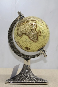 Dekoratif Masaüstü Dünya Küre - Model 6