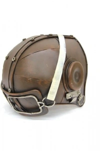 Dekoratif Metal Pilot Kaskı