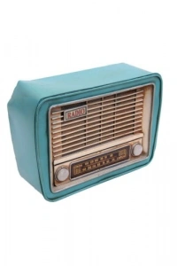 Dekoratif Metal Radyo Kumbara