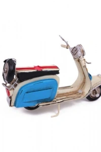 Dekoratif Metal Scooter Motosiklet