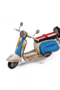 Dekoratif Metal Scooter Motosiklet