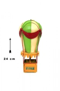 Dekoratif Metal Sıcak Hava Balonu