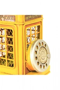 Dekoratif Nostaljik Telefon Kumbara