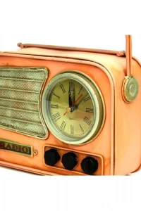 Dekoratif Radyo Saat Kumbara