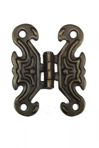 Dekoratif Sac Kelebek Menteşe - Küçük, Antik, 1 Adet