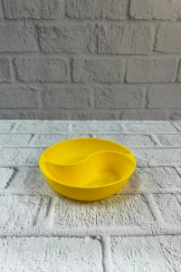 Dekoratif Sarı Çerezlik Kase 4’lü Set 3x12 cm