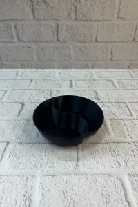 Dekoratif Siyah Çerezlik Kase 4’lü Set 3x12 cm