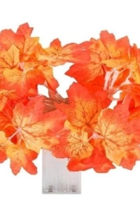 Dekoratif Sonbahar Yapraklı Şerit LED Işık
