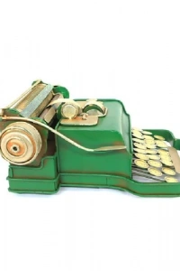 Dekoratif Vintage Daktilo