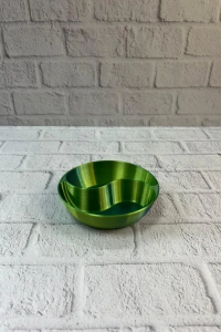 Dekoratif Yeşil Çerezlik Kase 4’lü Set 3x12 cm