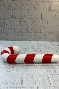 Dekoratif Yılbaşı Şekeri Yerde Biblo Salon Dekoru 13x34 cm