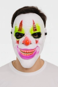 Delirten Gülüş Psikopat Palyaço Temalı Joker Maskesi