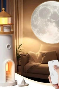 Deniz Feneri Projektör Gece Lambası