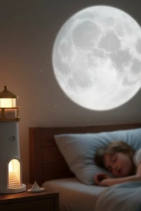 Deniz Feneri Projektör Gece Lambası