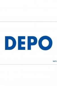 Depo Uyarı Levhası 17,5x25 KOD:1673