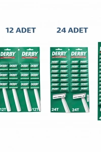 Derby Tek Bıçaklı Tıraş Bıçağı Avantajlı Paket Seçenekleri 1 ADET