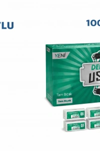 Derby Usta Çift Taraflı Jilet Tam Bıçak Berber Jileti 10LU 1 PAKET