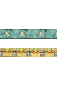 Desenli Zilli Kedi Tasması