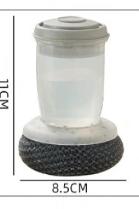 Deterjan Hazneli Telli Bulaşık Fırçası