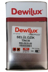 Dewilüx Selülozik Tiner 2,5 kg