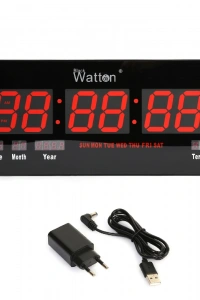 Dijital Duvar ve Masa Saati Wt-109