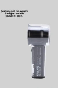Dijital Ekranlı Şarjlı Mini Fan 100 Kademeli Hız Ayarı