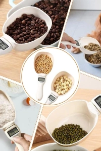 Dijital Ölçü Kaşığı - Terazili - 800 gr Ölçme Kapasitesi
