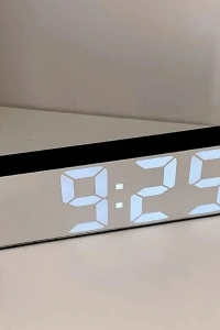 Dijital Sese Duyarlı Alarmlı Masa Saati