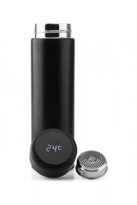 Dijital Sıcaklık Göstergeli Renkli Çelik Termos - 500 ML