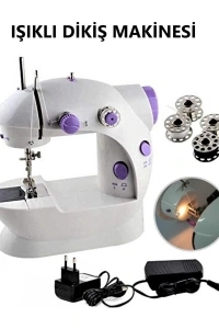 Dikiş Makinesi Mini Pedallı Elektrikli